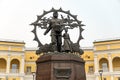 monument to the immigrants to Altai, Barnaul