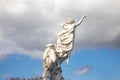 Monument To The Immigrants . in New Orleans at the harbor Royalty Free Stock Photo