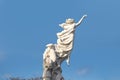 Monument To The Immigrants . in New Orleans at the harbor Royalty Free Stock Photo