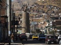 Monument to the Inca, Cusco, Peru. Royalty Free Stock Photo