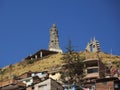 Monument to the Inca in Cusco, Peru. Royalty Free Stock Photo