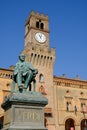 Monument to the Italian composer Giuseppe Verdi Royalty Free Stock Photo