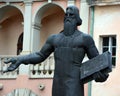 Monument to Ivan Fyodorov represents a massive statue
