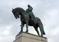 Monument to Jan Zizka, Czech national hero, equestrian statue, Prague, Czechia