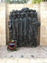 MONUMENT TO JANUSZ KORCZAK AND CHILDREN, YAD VASHEM, JERUSALEM