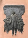 Monument to Janusz Korczak or Henryk Goldszmit in Kyiv