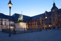 Monument to Johann Wilhelm II and the Town Hall of Dusseldorf