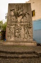 Monument to jose san martin la boca Royalty Free Stock Photo