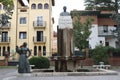 Monument to Jose Toran in Teruel, Spain