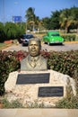 Monument to Juan Gualberto Gomez on a sunny day. Varadero, Republic of Cuba