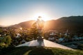 Monument to Juraj JÃÂ¡noÃÂ¡ÃÂ­k (TerchovÃÂ¡) , beautiful view, Slovakia Royalty Free Stock Photo