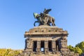 Monument to Kaiser Wilhelm I Royalty Free Stock Photo