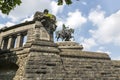 Monument to Kaiser Wilhelm I in Koblenz, side view