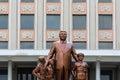 Monument to Kim Il Sung in Pyongyang Royalty Free Stock Photo