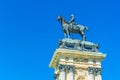 The Monument to King Alfonso XII is located in Buen Retiro Park, Madrid, Spain Royalty Free Stock Photo