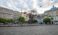 Monument to King Danylo Halytskyi in Lviv