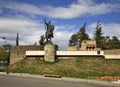 Monument to King Erekle II (Irakli II) in Telavi. Georgia Royalty Free Stock Photo