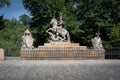 Monument to King Jan III Sobieski at Lazienki Park - Warsaw, Poland Royalty Free Stock Photo