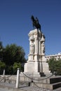 Monument to King Saint Ferdinand at New Square Spanish: Plaza Nueva in Seville, Spain.