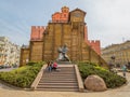 Monument to king Yaroslav Mydriy