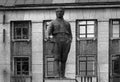 The monument to Kirov, a close associate of Lenin in the town of Medvezhyegorsk in the North of Russia