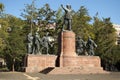 The Monument to Lajos Kossuth in Budapest Royalty Free Stock Photo