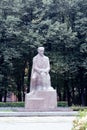 Monument to Latvian poet Janis Rainis