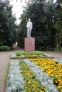 Sculpture composition to the leader of the proletariat V.I. Lenin in the village of Sychevo