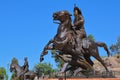Pancho Villa monument in zacatecas city, mexico. II Royalty Free Stock Photo