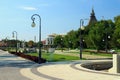 The monument to Lenin in Astrakhan