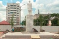 The monument to Lenin is installed in the center of Krymsk Krasnodar territory