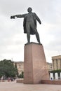 Monument to Lenin on Moscow Square.