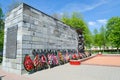 Monument to Liberators of Polotsk on Francisk Skaryna Avenue, Polotsk, Belarus