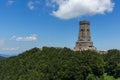 Monument to Liberty Shipka and landscape to Stara Planina Balkan Mountain, Bulgaria Royalty Free Stock Photo