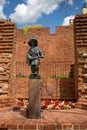 Monument to the Little Insurgent in Warsaw, Poland