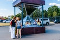 The monument to the lost children in Moscow