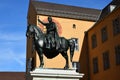 Monument to Ludwig I in Regensburg, Germany