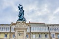 Monument to Maria Pita, A Coruna, Galicia, Spain. Royalty Free Stock Photo