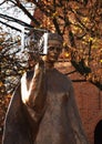 Monument to Maria Sklodowska-Curie in Warsaw. Poland