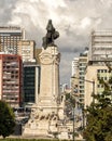 A monument to the Marquis of Pombal, governor of Lisbon between 1750 and 1777.