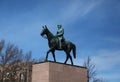 Monument to Marshal of Finland, Baron Mannerheim in Helsinki.