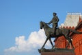 Monument to Marshal of Soviet Union Georgy Zhukov