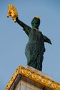 Monument to Medea on the beach in Batumi