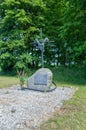 Monument to memorise prisoners of war of Stalag XXB. Royalty Free Stock Photo