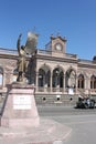 Monument to Miguel Hidalgo father of the Nation in Mexico