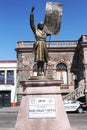 Monument to Miguel Hidalgo father of the Nation in Mexico