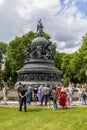 Monument to the Millennium of Russia. The authors of the monument project are sculptors Mikhail Mikeshin, Ivan Schroeder and