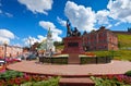 Monument to Minin and Pozharsky at Nizhny Novgorod