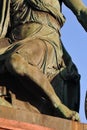 Monument to Minin and Pozharsky on the Red Square in Moscow