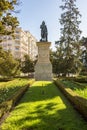 Monument to Murillo at Prado museum in Madrid, Spain Royalty Free Stock Photo